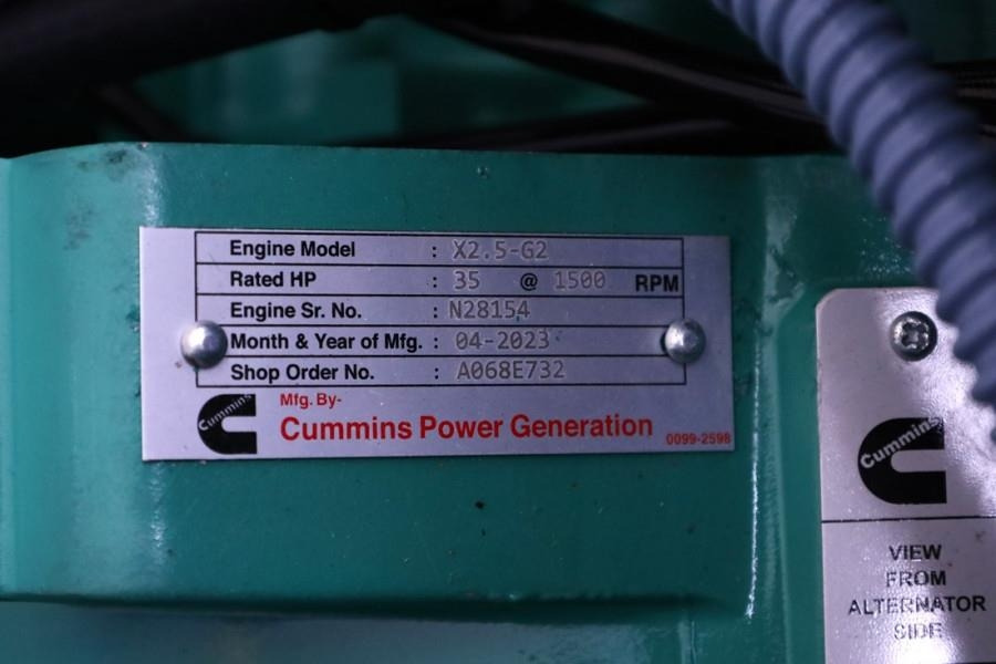 Cummins C22D5Q Declaration of Conformity, Diesel, 22kVA, A - Industrie generator: afbeelding 5 Cummins C22D5Q Declaration of Conformity, Diesel, 22kVA, A - Industrie generator: afbeelding 5