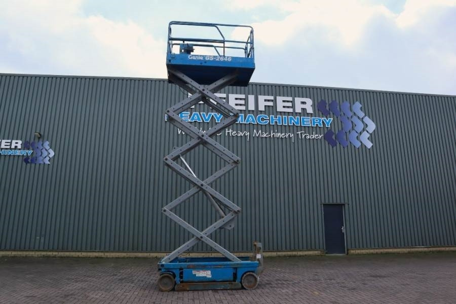 Genie GS2646 Electric, Working Height 9.80m, Capacity 45  - Schaarlift: afbeelding 3 Genie GS2646 Electric, Working Height 9.80m, Capacity 45  - Schaarlift: afbeelding 3