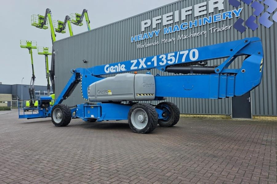 Knikarmhoogwerker Genie ZX135/70 Diesel, 4x4x4 Drive, 43m Lifting Height,: afbeelding 9
