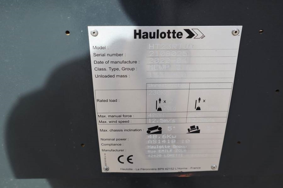 Haulotte HT23RTJ O Valid Inspection, *Guarantee! Diesel, 4x - Telescoophoogwerker: afbeelding 5 Haulotte HT23RTJ O Valid Inspection, *Guarantee! Diesel, 4x - Telescoophoogwerker: afbeelding 5