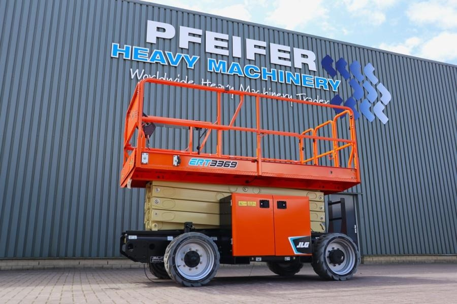 JLG ERT3369 Unused, Diesel, 12m Working Height, 454kg - Schaarlift: afbeelding 1 JLG ERT3369 Unused, Diesel, 12m Working Height, 454kg - Schaarlift: afbeelding 1