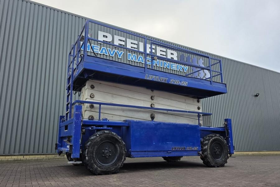 Liftlux SL210-25D4WDS/P Diesel, Hydraulic Deck Extension, - Knikarmhoogwerker: afbeelding 1 Liftlux SL210-25D4WDS/P Diesel, Hydraulic Deck Extension, - Knikarmhoogwerker: afbeelding 1