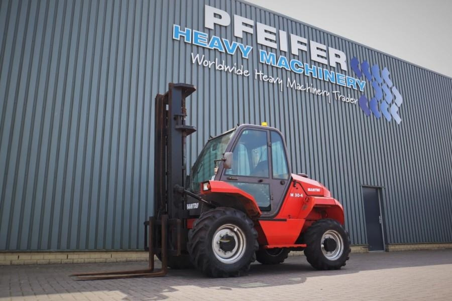 Manitou M30-4 Diesel, 4x4 Drive, 3t Capacity, Triplex Mast - Ruw terrein heftruck: afbeelding 1 Manitou M30-4 Diesel, 4x4 Drive, 3t Capacity, Triplex Mast - Ruw terrein heftruck: afbeelding 1