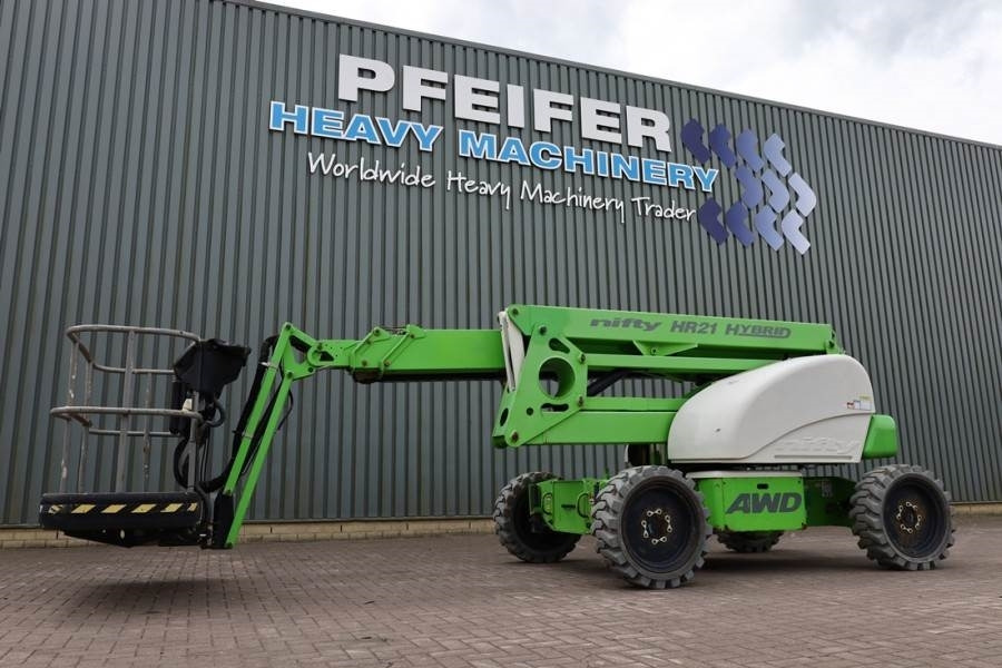 Niftylift HR21 HYBRID Hybrid, 4x4 Drive, 21m Working Height, - Knikarmhoogwerker: afbeelding 1 Niftylift HR21 HYBRID Hybrid, 4x4 Drive, 21m Working Height, - Knikarmhoogwerker: afbeelding 1