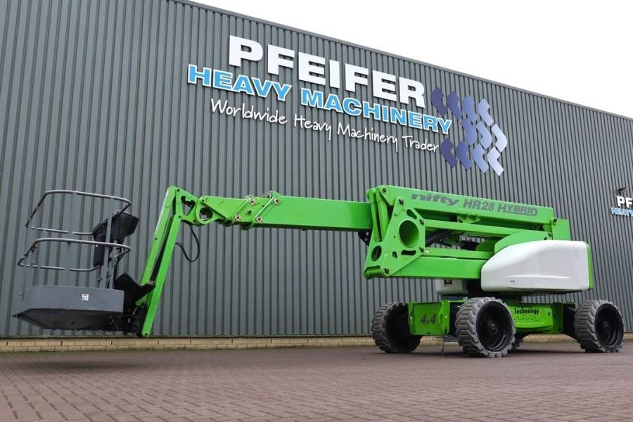 Niftylift HR28 HYBRIDE Valid inspection, *Guarantee! Hybrid, - Knikarmhoogwerker: afbeelding 1 Niftylift HR28 HYBRIDE Valid inspection, *Guarantee! Hybrid, - Knikarmhoogwerker: afbeelding 1