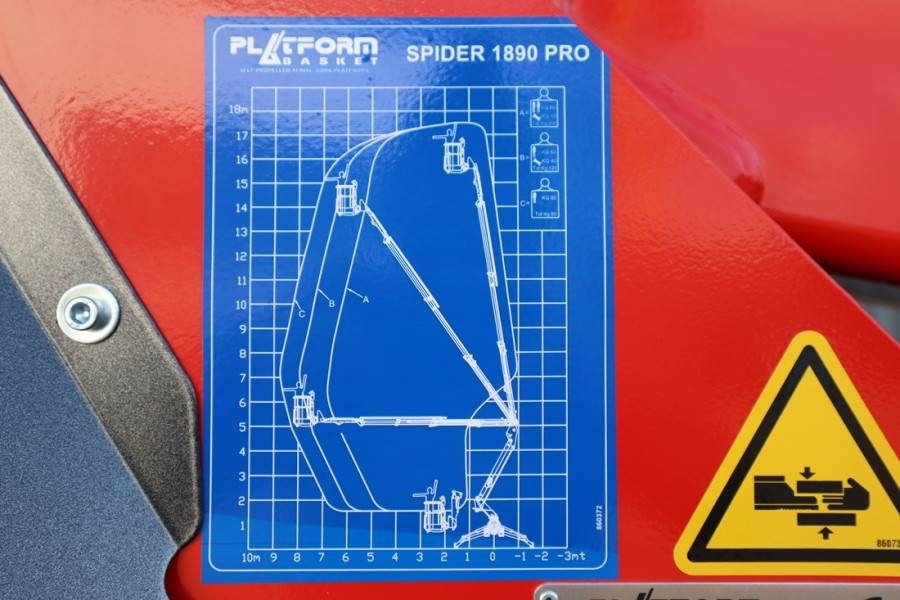 PLATFORM BAS Spider 18.90 PRO CE Declaration, Vali - Knikarmhoogwerker, Spinhoogwerker: afbeelding 3 PLATFORM BAS Spider 18.90 PRO CE Declaration, Vali - Knikarmhoogwerker, Spinhoogwerker: afbeelding 3