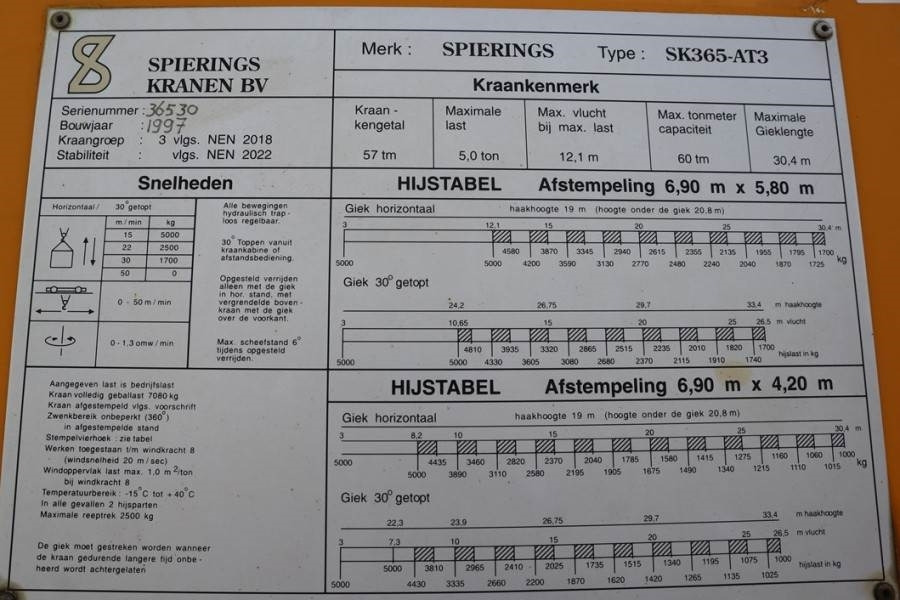 Spierings SK365 - AT3 Dutch Registration, 6x6x4 Drive, 30.4m - Torenkraan: afbeelding 5 Spierings SK365 - AT3 Dutch Registration, 6x6x4 Drive, 30.4m - Torenkraan: afbeelding 5