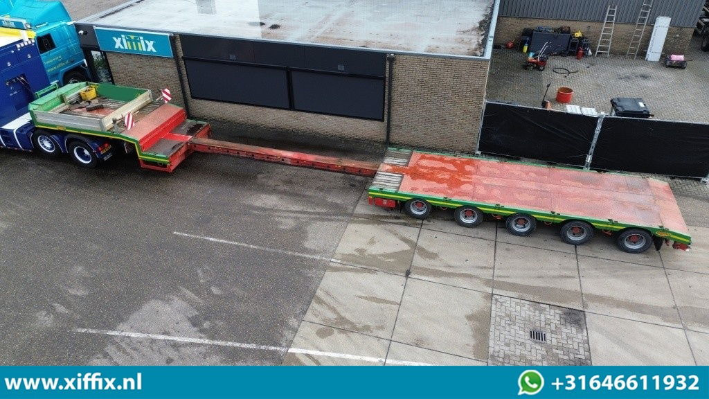 Broshuis 5-ass. Uitschuifbare semi dieplader / 2x Naloop gestuurd - Dieplader oplegger: afbeelding 2 Broshuis 5-ass. Uitschuifbare semi dieplader / 2x Naloop gestuurd - Dieplader oplegger: afbeelding 2