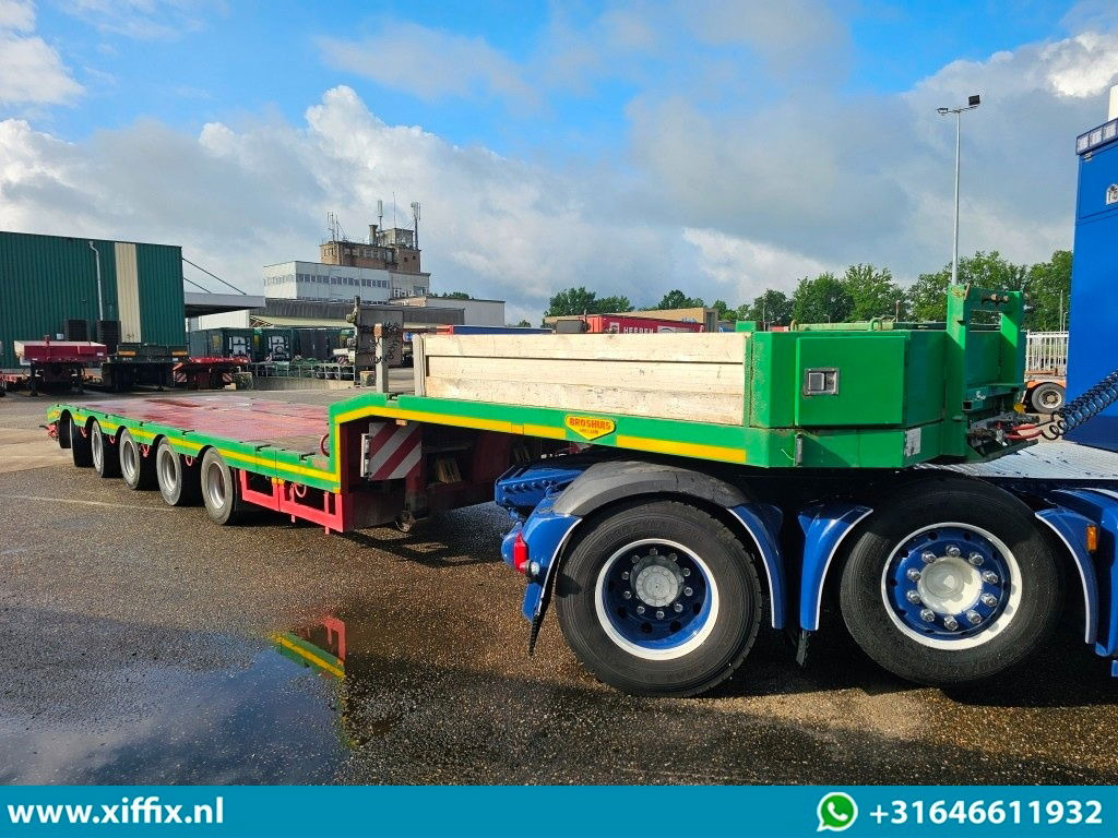 Broshuis 5-ass. Uitschuifbare semi dieplader / 2x Naloop gestuurd - Dieplader oplegger: afbeelding 4 Broshuis 5-ass. Uitschuifbare semi dieplader / 2x Naloop gestuurd - Dieplader oplegger: afbeelding 4