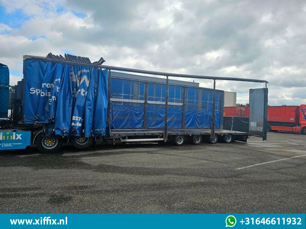 Dinkel 4-ass. Semi dieplader met elektrische huifopbouw / 2x naloop gestuurd - Dieplader oplegger: afbeelding 4 Dinkel 4-ass. Semi dieplader met elektrische huifopbouw / 2x naloop gestuurd - Dieplader oplegger: afbeelding 4