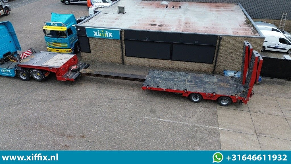 Faymonville 2-ass. Uitschuifbare semi dieplader met dubbele hydr. Kleppen / 2x gestuurd - Dieplader oplegger: afbeelding 2 Faymonville 2-ass. Uitschuifbare semi dieplader met dubbele hydr. Kleppen / 2x gestuurd - Dieplader oplegger: afbeelding 2