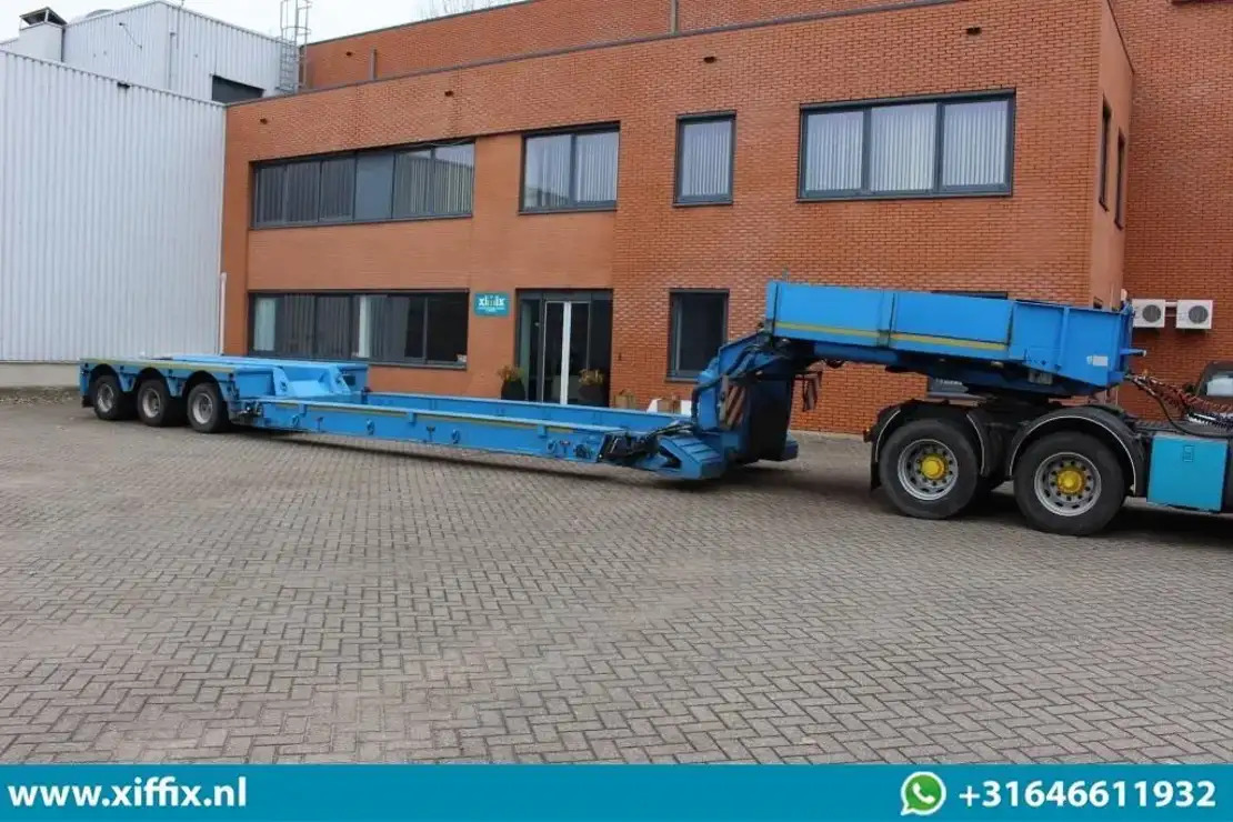 Faymonville 3-ass. Uitschuifbare dieplader met afneembare zwanenhals / Hydr. Vre - Dieplader oplegger: afbeelding 4 Faymonville 3-ass. Uitschuifbare dieplader met afneembare zwanenhals / Hydr. Vre - Dieplader oplegger: afbeelding 4