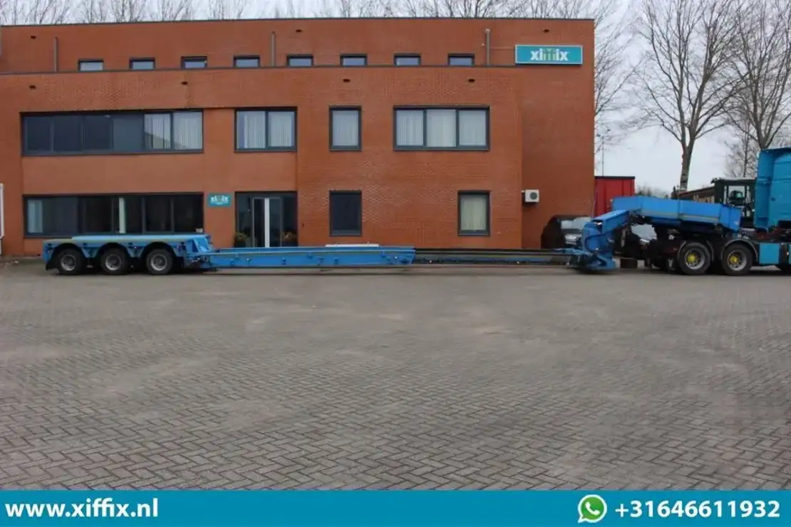 Faymonville 3-ass. Uitschuifbare dieplader met afneembare zwanenhals / Hydr. Vre - Dieplader oplegger: afbeelding 5 Faymonville 3-ass. Uitschuifbare dieplader met afneembare zwanenhals / Hydr. Vre - Dieplader oplegger: afbeelding 5