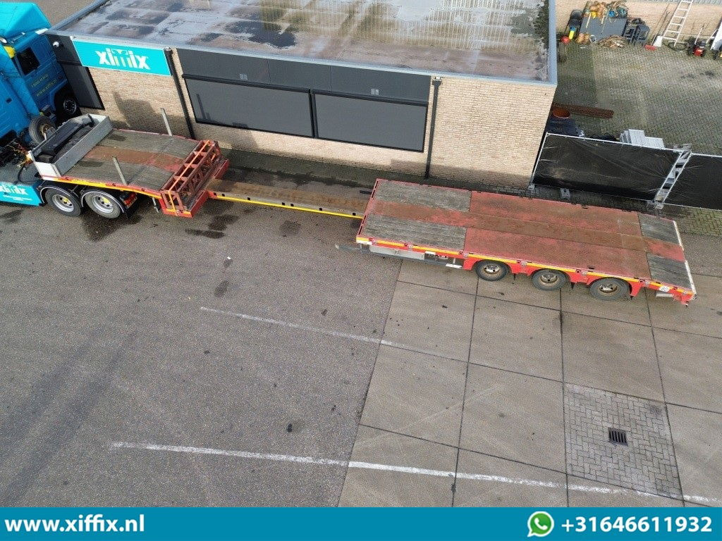 Faymonville 3-ass. Uitschuifbare semi dieplader / Naloop gestuurd - Dieplader oplegger: afbeelding 2 Faymonville 3-ass. Uitschuifbare semi dieplader / Naloop gestuurd - Dieplader oplegger: afbeelding 2