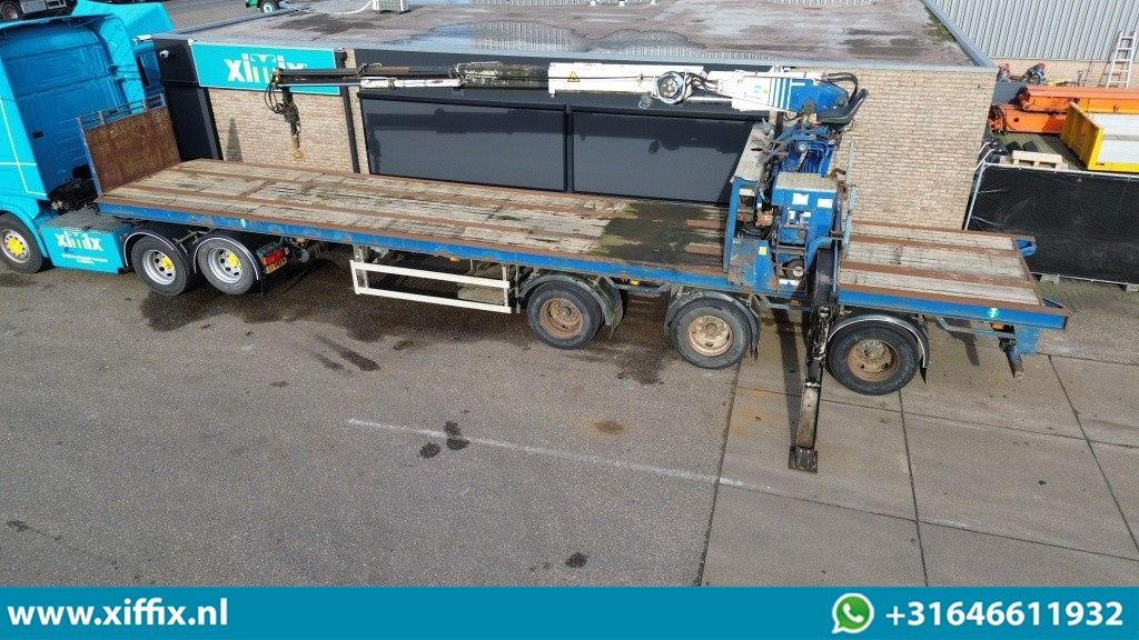 Floor 3-ass. Steenoplegger met Kennis 23 ton/mtr. Kraan - Vrachtwagen met open laadbak, Kraanwagen: afbeelding 2 Floor 3-ass. Steenoplegger met Kennis 23 ton/mtr. Kraan - Vrachtwagen met open laadbak, Kraanwagen: afbeelding 2
