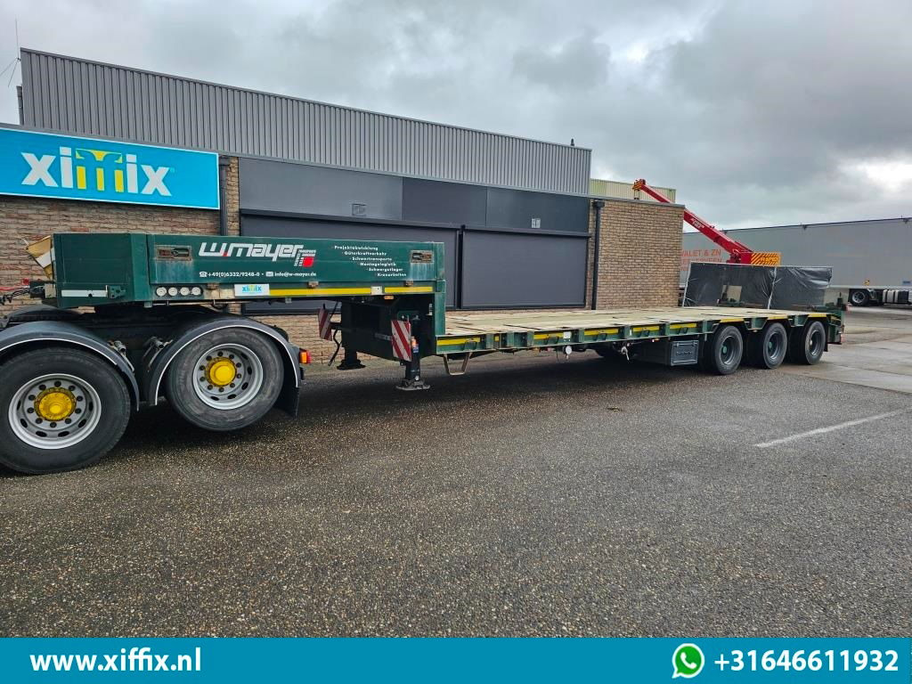 Dieplader oplegger Goldhofer 3-ass. Uitschuifbare semi dieplader / 3x gestuurd: afbeelding 8 Dieplader oplegger Goldhofer 3-ass. Uitschuifbare semi dieplader / 3x gestuurd: afbeelding 8