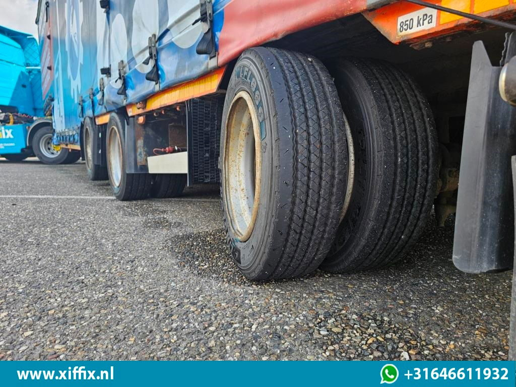 Meusburger 3-ass. Dieplader met huifopbouw / Naloop gestuurd - Dieplader oplegger: afbeelding 5 Meusburger 3-ass. Dieplader met huifopbouw / Naloop gestuurd - Dieplader oplegger: afbeelding 5