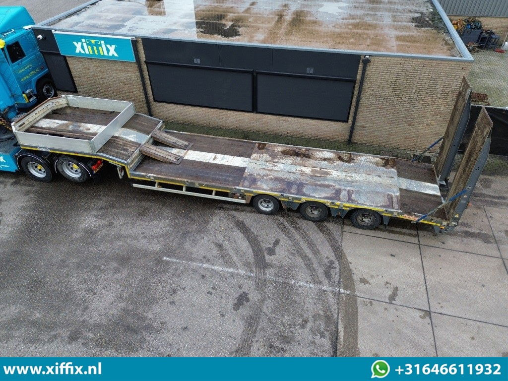 Nooteboom 3-ass. Semi dieplader met hydr. Kleppen / Naloop gestuurd - Dieplader oplegger: afbeelding 2 Nooteboom 3-ass. Semi dieplader met hydr. Kleppen / Naloop gestuurd - Dieplader oplegger: afbeelding 2