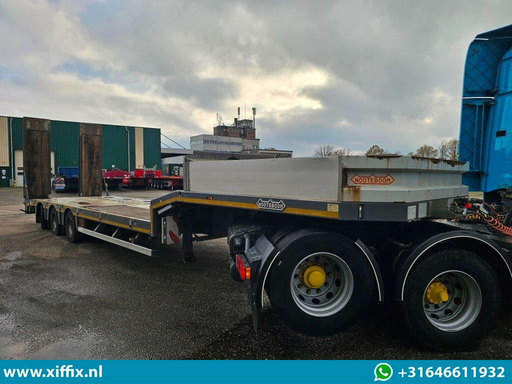 Nooteboom 3-ass. Semi dieplader met hydr. Kleppen / Naloop gestuurd - Dieplader oplegger: afbeelding 4 Nooteboom 3-ass. Semi dieplader met hydr. Kleppen / Naloop gestuurd - Dieplader oplegger: afbeelding 4