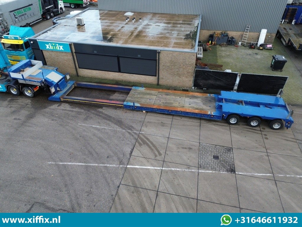 Nooteboom 3-ass. Uitschuifbare dieplader met afneembare nek / 3x gestuurd / 274 cm. Breed - Dieplader oplegger: afbeelding 2 Nooteboom 3-ass. Uitschuifbare dieplader met afneembare nek / 3x gestuurd / 274 cm. Breed - Dieplader oplegger: afbeelding 2