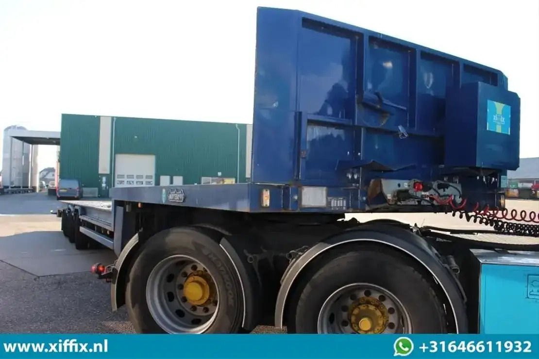 Dieplader oplegger Nooteboom 3-ass. Uitschuifbare semi dieplader / 3x gestuurd: afbeelding 8 Dieplader oplegger Nooteboom 3-ass. Uitschuifbare semi dieplader / 3x gestuurd: afbeelding 8
