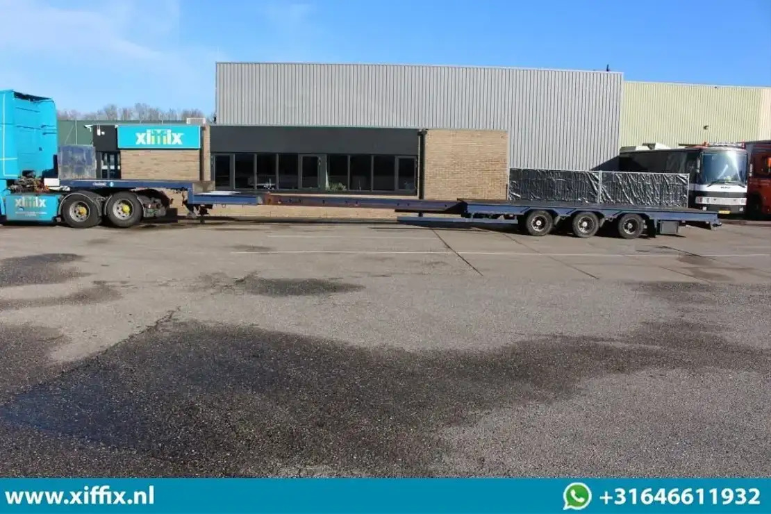 Dieplader oplegger Nooteboom 3-ass. Uitschuifbare semi dieplader / 3x gestuurd: afbeelding 7 Dieplader oplegger Nooteboom 3-ass. Uitschuifbare semi dieplader / 3x gestuurd: afbeelding 7