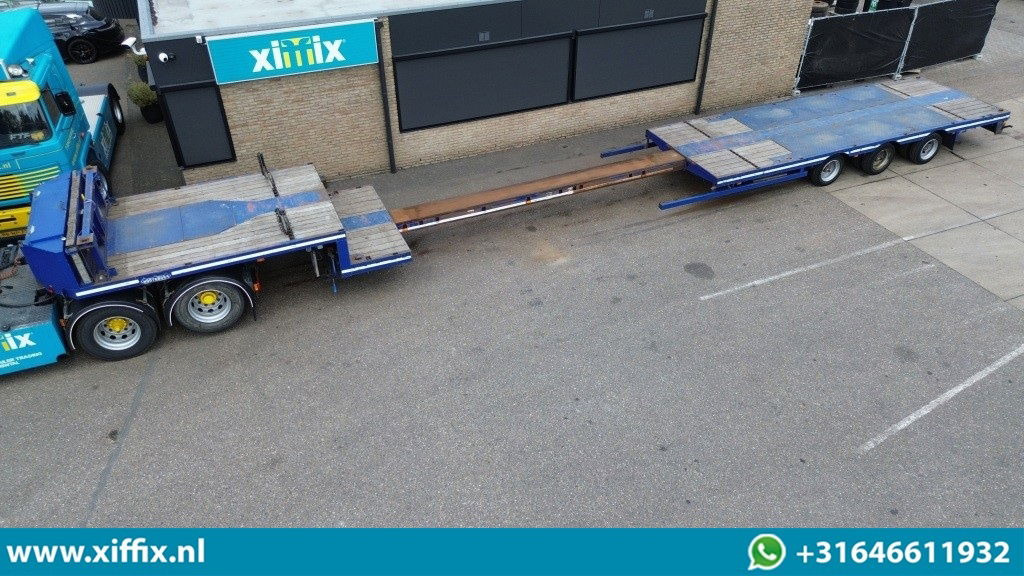 Nooteboom 3-ass. Uitschuifbare semi dieplader / 80 cm. Hoog / 3x gestuurd - Dieplader oplegger: afbeelding 1 Nooteboom 3-ass. Uitschuifbare semi dieplader / 80 cm. Hoog / 3x gestuurd - Dieplader oplegger: afbeelding 1