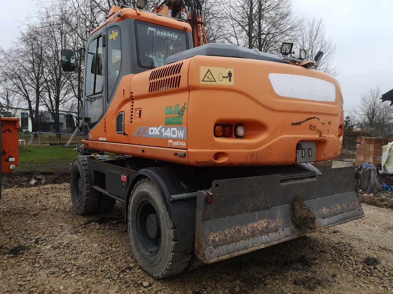 Doosan DX 140 - Mobiele graafmachine: afbeelding 2 Doosan DX 140 - Mobiele graafmachine: afbeelding 2