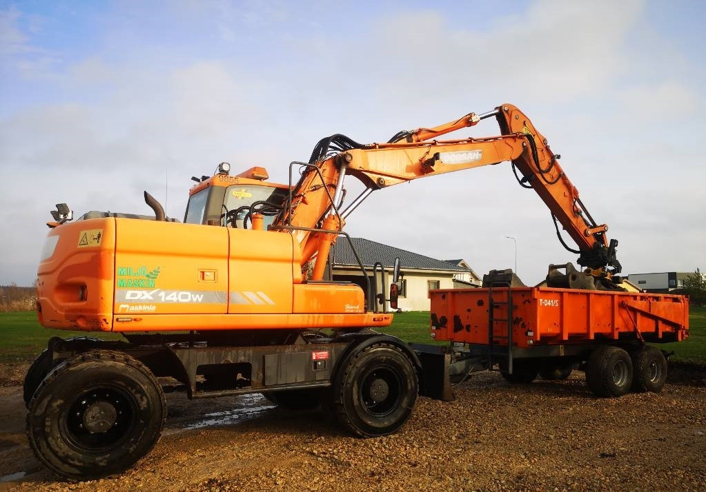 Doosan Dw 140 - Mobiele graafmachine: afbeelding 1 Doosan Dw 140 - Mobiele graafmachine: afbeelding 1