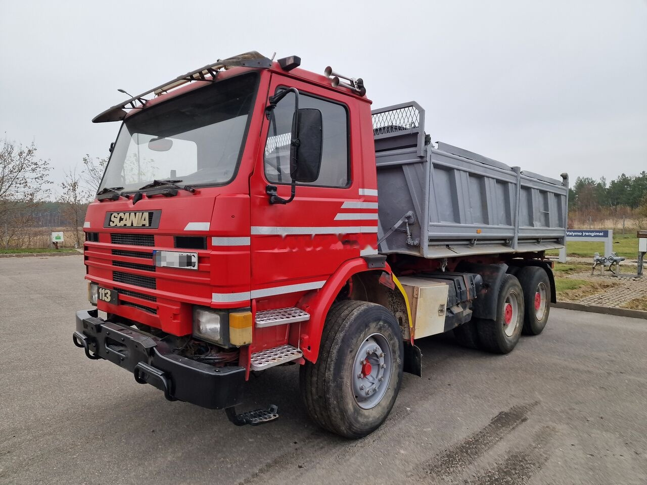 Scania 113 - Kipper vrachtwagen: afbeelding 1 Scania 113 - Kipper vrachtwagen: afbeelding 1