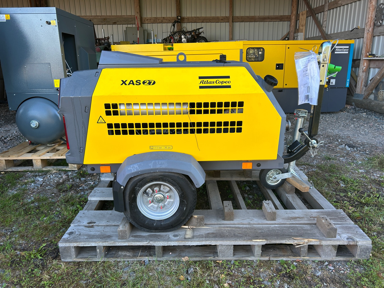 Atlas Copco XAS 27 - Luchtcompressor: afbeelding 1 Atlas Copco XAS 27 - Luchtcompressor: afbeelding 1