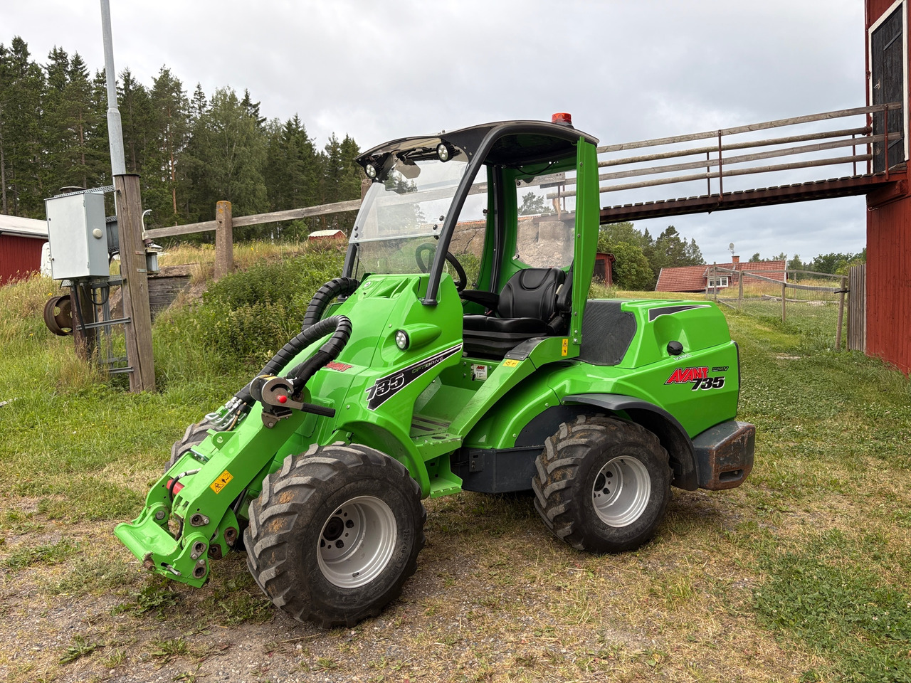 Avant 735 - Wiellader: afbeelding 1 Avant 735 - Wiellader: afbeelding 1
