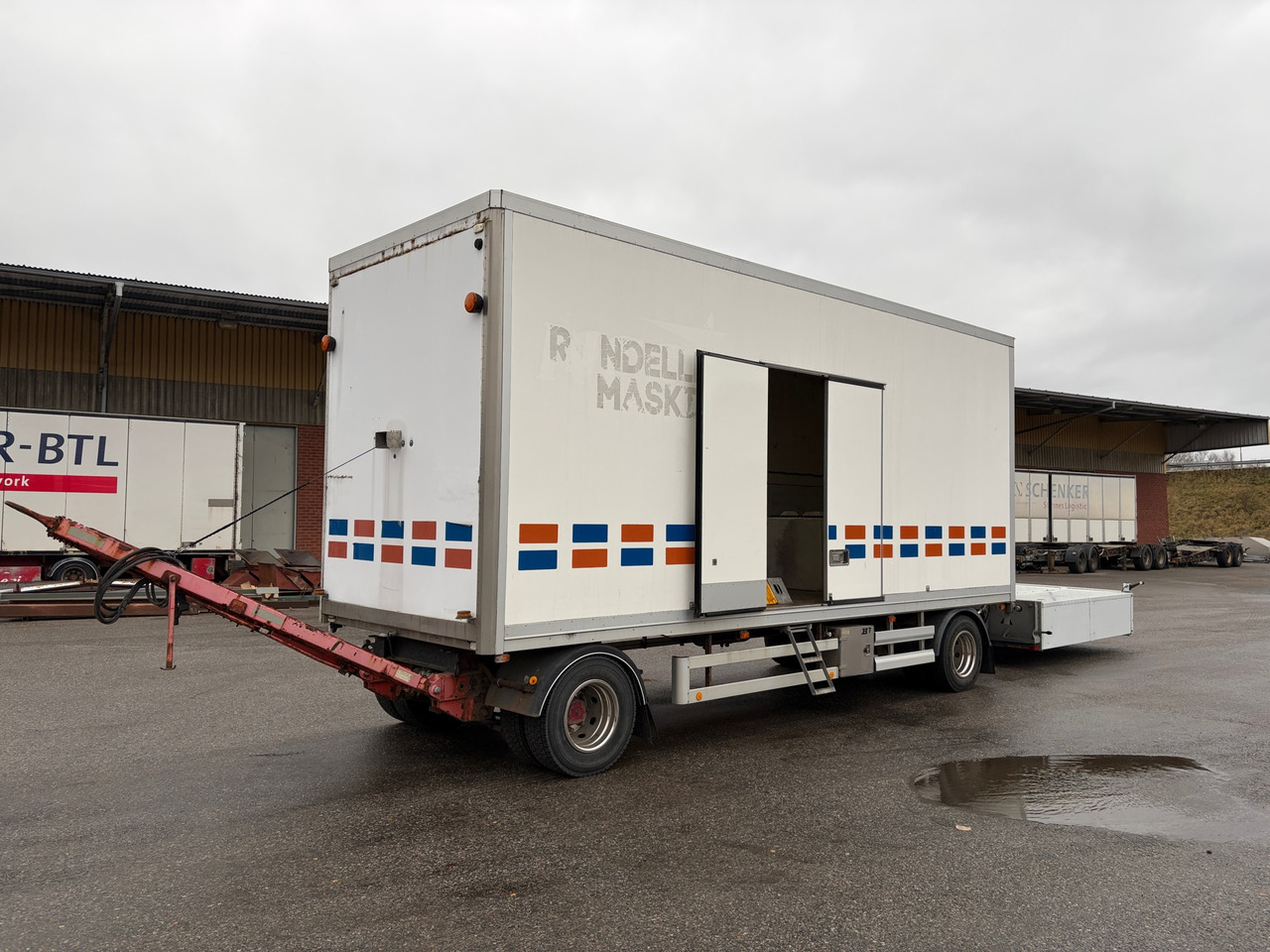 Berlex - Gesloten aanhangwagen: afbeelding 1 Berlex - Gesloten aanhangwagen: afbeelding 1