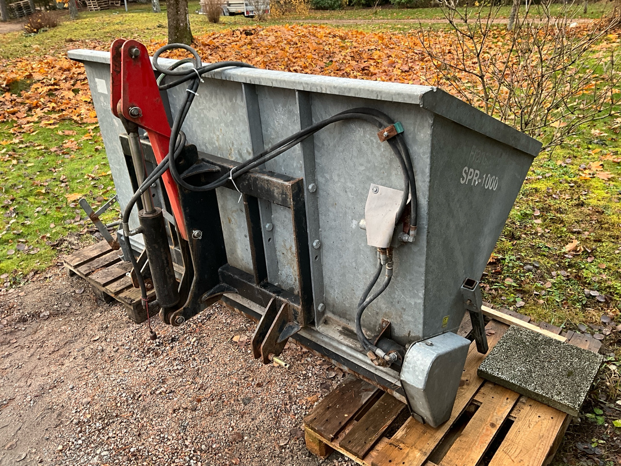 Fransgård SPR-1000GA - Zout/ Zandstrooier: afbeelding 1 Fransgård SPR-1000GA - Zout/ Zandstrooier: afbeelding 1