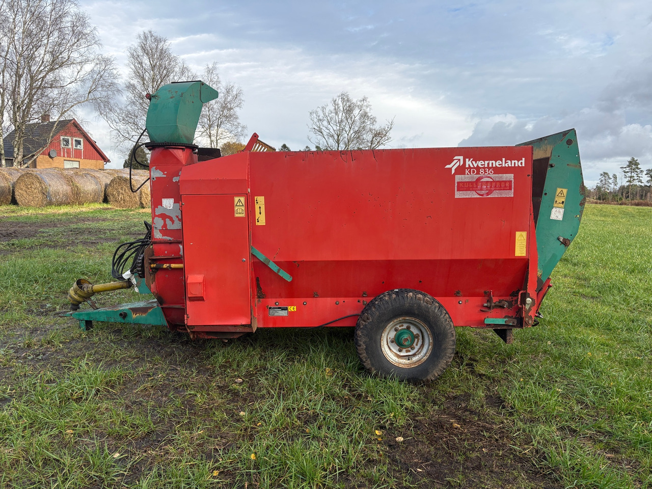 Kverneland KD 836 - Landbouwmachine: afbeelding 1 Kverneland KD 836 - Landbouwmachine: afbeelding 1