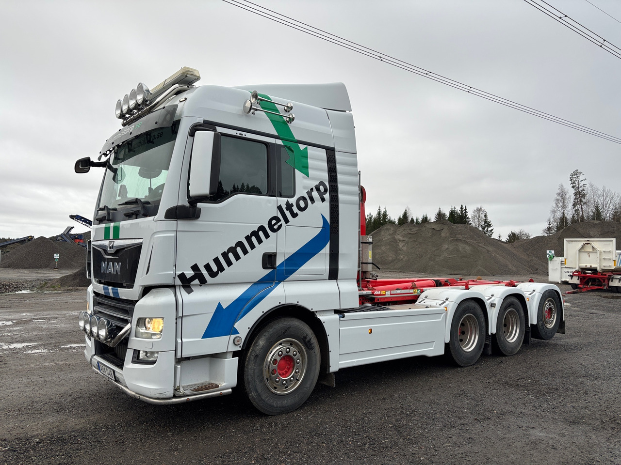MAN TGX 35.500 8X4-4 BL - Haakarmsysteem vrachtwagen: afbeelding 1 MAN TGX 35.500 8X4-4 BL - Haakarmsysteem vrachtwagen: afbeelding 1