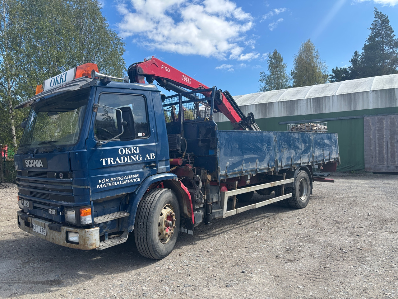 Scania G93ML4X2L 21050 - Kraanwagen: afbeelding 1 Scania G93ML4X2L 21050 - Kraanwagen: afbeelding 1