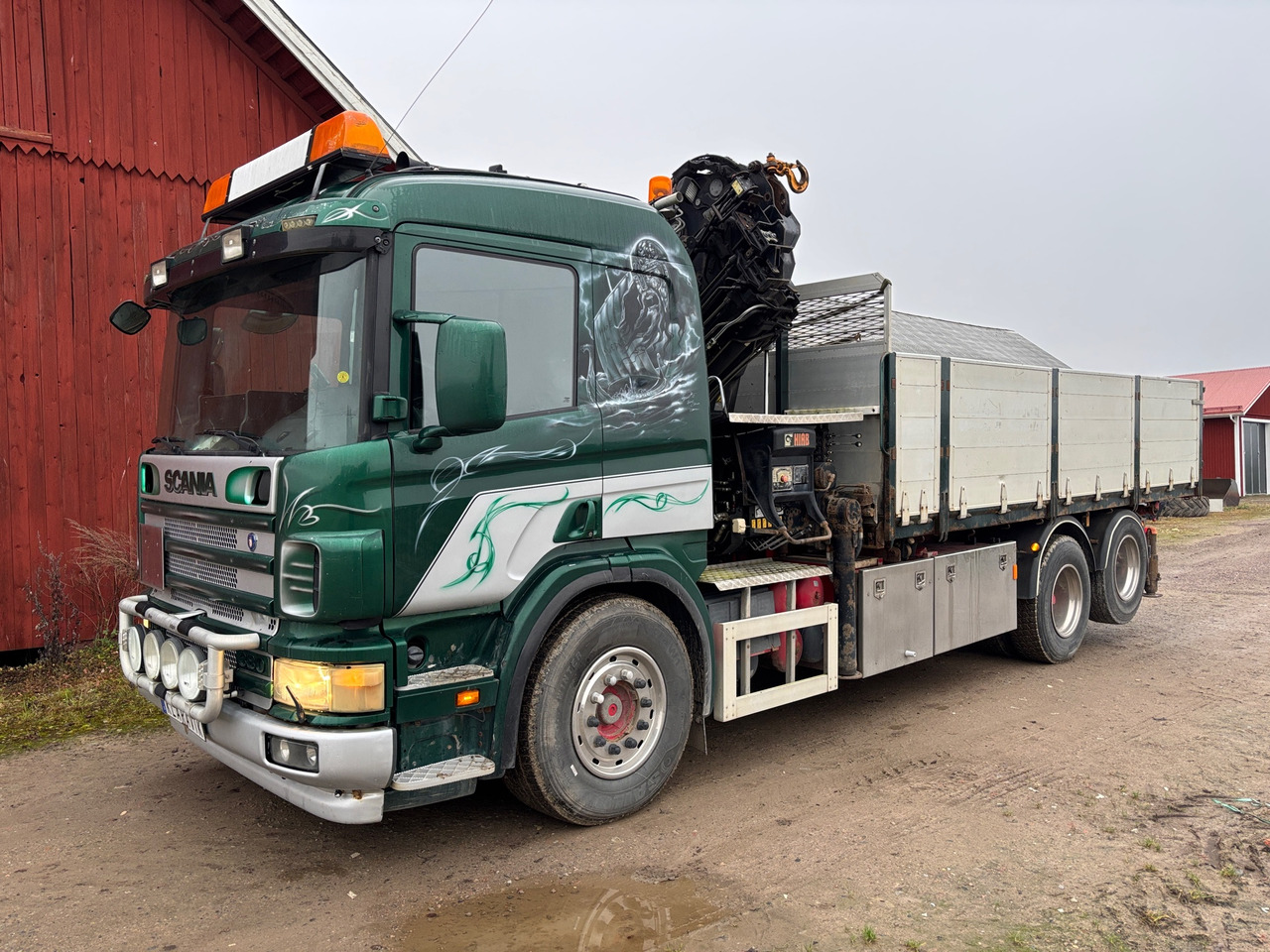 Scania P380 6x2 11.7 380 hk - Kraanwagen: afbeelding 1 Scania P380 6x2 11.7 380 hk - Kraanwagen: afbeelding 1