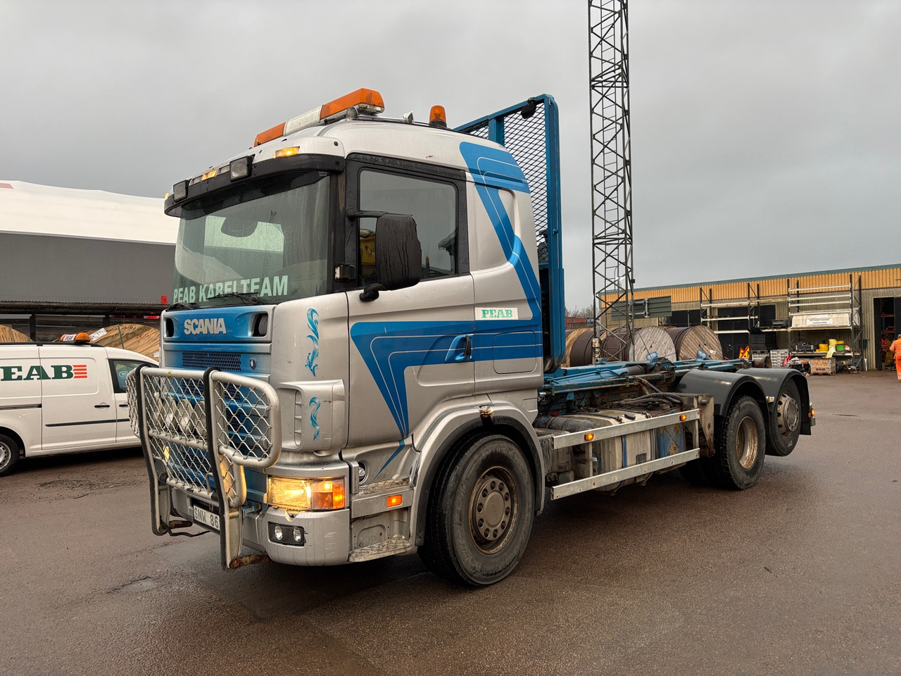 Scania R124 - Haakarmsysteem vrachtwagen: afbeelding 1 Scania R124 - Haakarmsysteem vrachtwagen: afbeelding 1