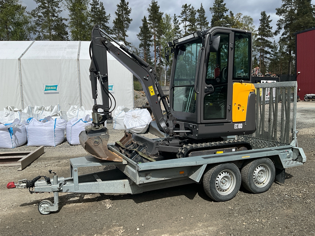 Volvo EC18D - Graafmachine: afbeelding 1 Volvo EC18D - Graafmachine: afbeelding 1
