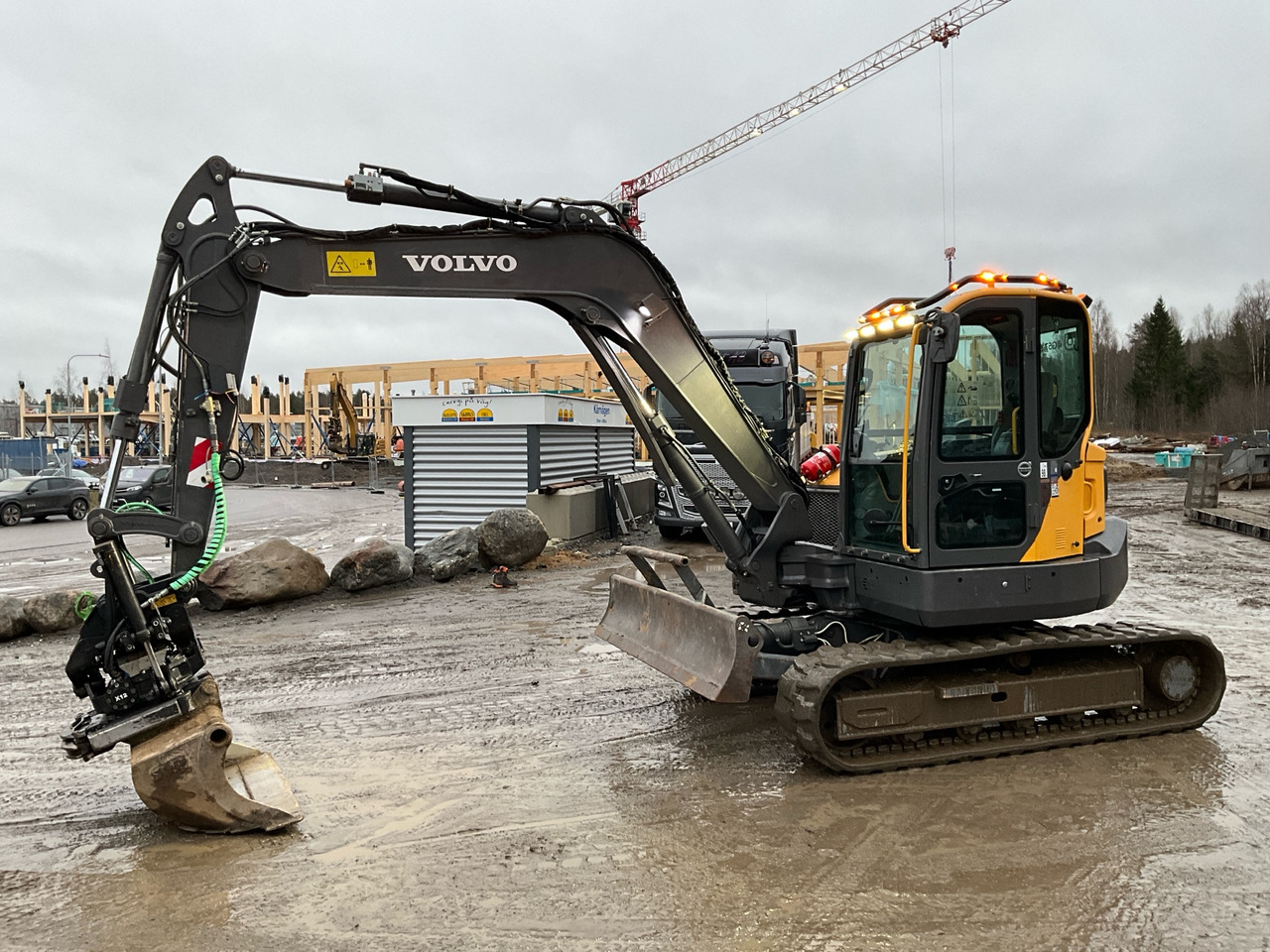 Volvo ECR88D - Graafmachine: afbeelding 1 Volvo ECR88D - Graafmachine: afbeelding 1