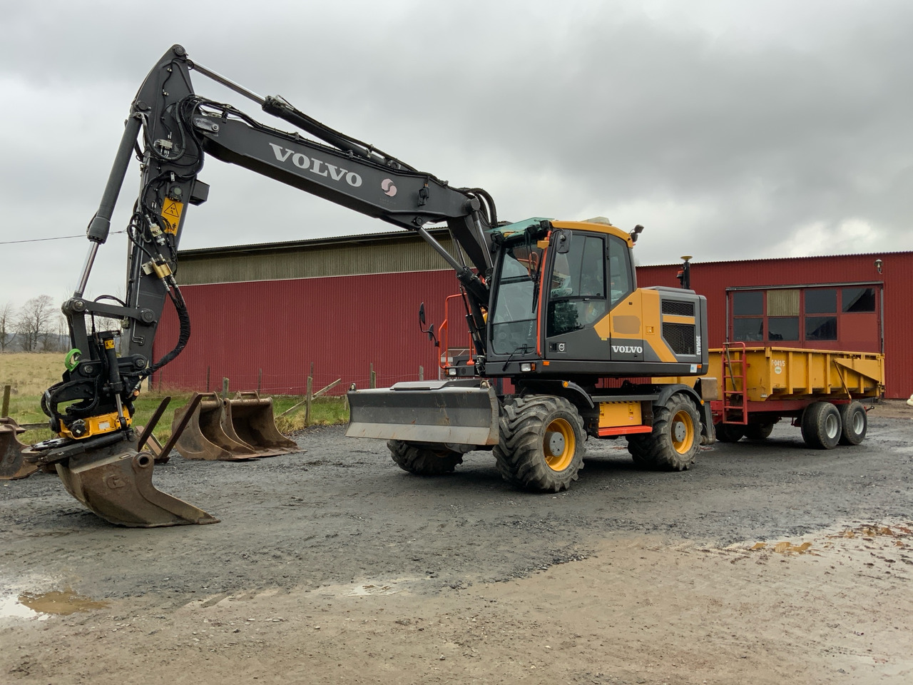 Volvo Möre EW160E - Graafmachine: afbeelding 1 Volvo Möre EW160E - Graafmachine: afbeelding 1