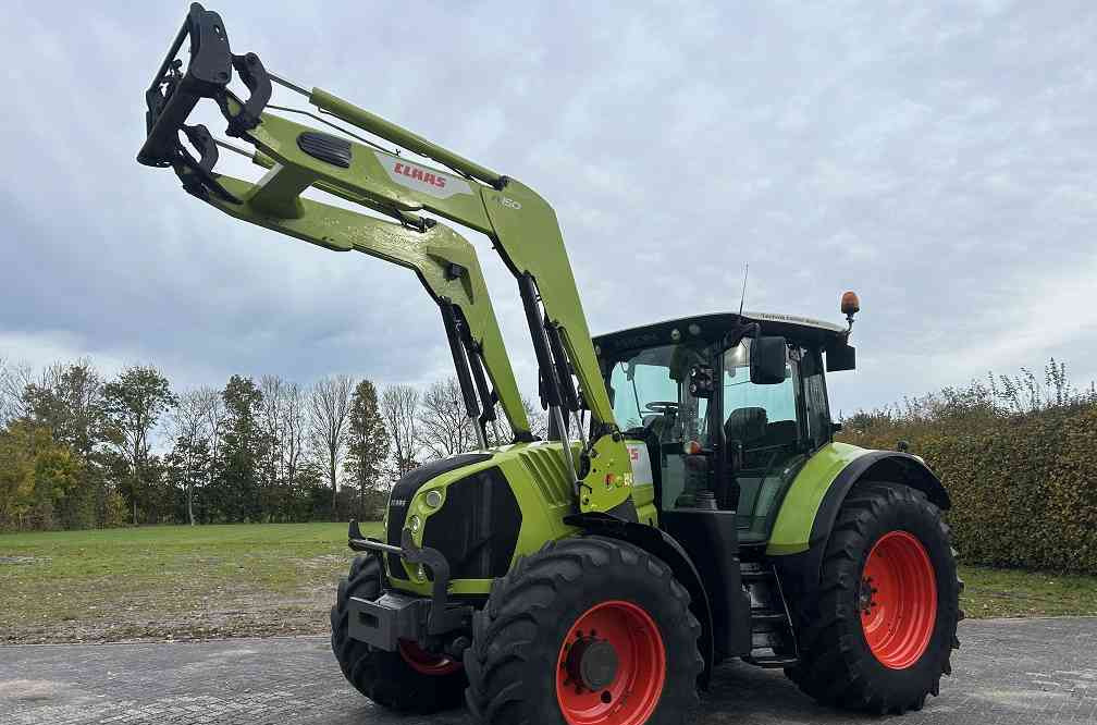 Claas Arion 640 cis, lucht, frontlader - Tractor: afbeelding 1 Claas Arion 640 cis, lucht, frontlader - Tractor: afbeelding 1