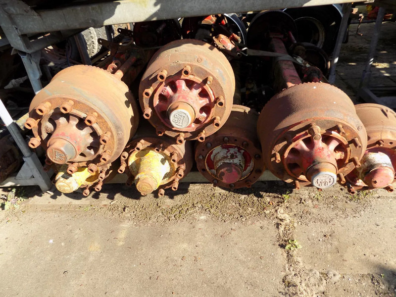Achterass voor Vrachtwagen BPW achter assen  daf-ginaf-mercedes-scania etc.: afbeelding 9