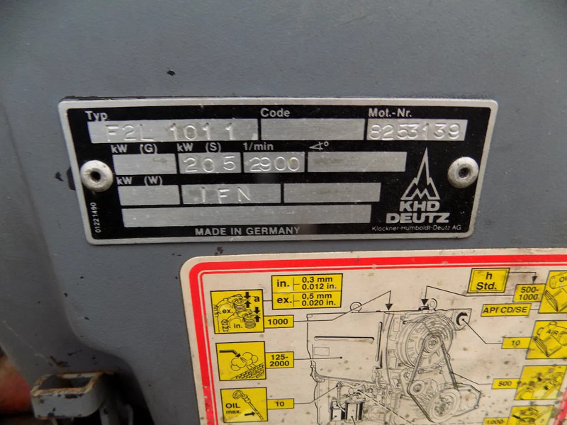 Ingersoll Rand compressor deutz typ 1011 met tandem aanhanger - Luchtcompressor: afbeelding 5 Ingersoll Rand compressor deutz typ 1011 met tandem aanhanger - Luchtcompressor: afbeelding 5