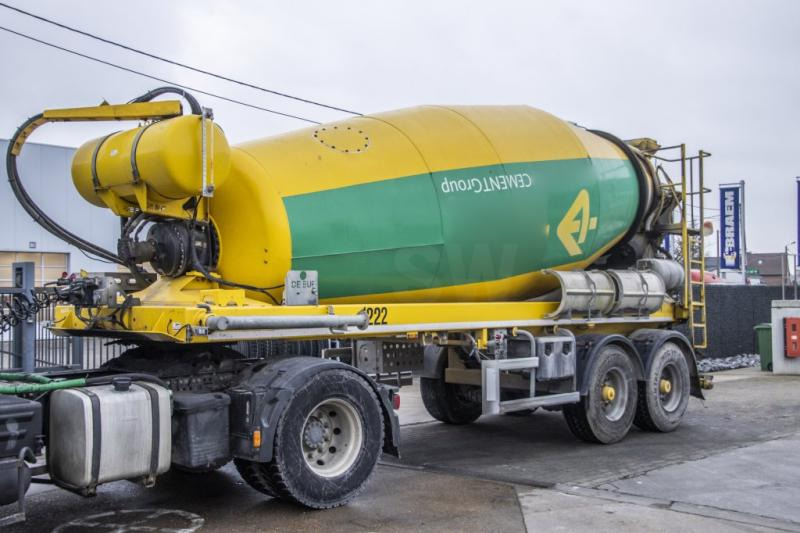 DE BUF BETON MIXER/MALAXEUR/MISCHER-12M3 - Betonmixer oplegger: afbeelding 1 DE BUF BETON MIXER/MALAXEUR/MISCHER-12M3 - Betonmixer oplegger: afbeelding 1