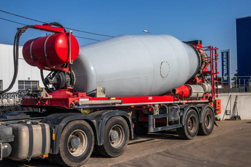 DE BUF BETON MIXER/MALAXEUR/MISCHER 12M3 - Betonmixer oplegger: afbeelding 1 DE BUF BETON MIXER/MALAXEUR/MISCHER 12M3 - Betonmixer oplegger: afbeelding 1