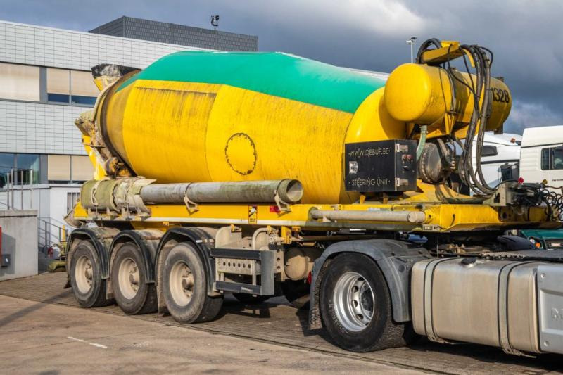DE BUF BETON MIXER/MISCHER/MALAXEUR12M³ - Betonmixer oplegger: afbeelding 2 DE BUF BETON MIXER/MISCHER/MALAXEUR12M³ - Betonmixer oplegger: afbeelding 2