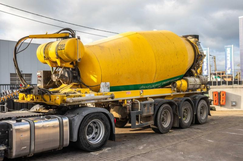 DE BUF BETON MIXER/MISCHER/MALAXEUR12M³ - Betonmixer oplegger: afbeelding 1 DE BUF BETON MIXER/MISCHER/MALAXEUR12M³ - Betonmixer oplegger: afbeelding 1