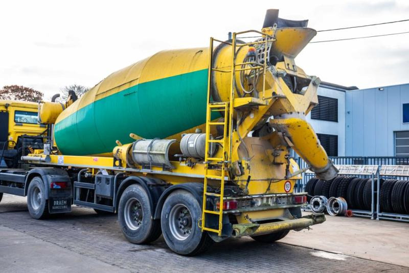 DE BUF BETON MIXER/MISCHER/MALAXEUR12M³ - Betonmixer oplegger: afbeelding 4 DE BUF BETON MIXER/MISCHER/MALAXEUR12M³ - Betonmixer oplegger: afbeelding 4